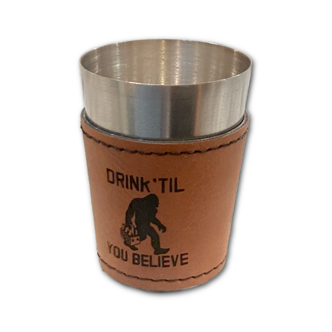 Leatherette Shot Glasses Very Ventura Gift Shop & Gallery