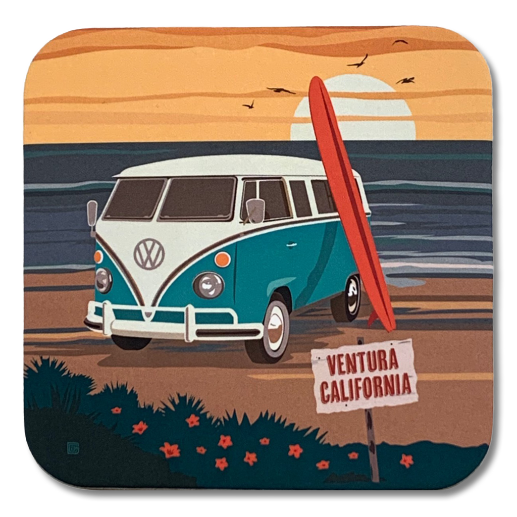 Woody Ventura Coaster - Very Ventura Gift Shop & Gallery